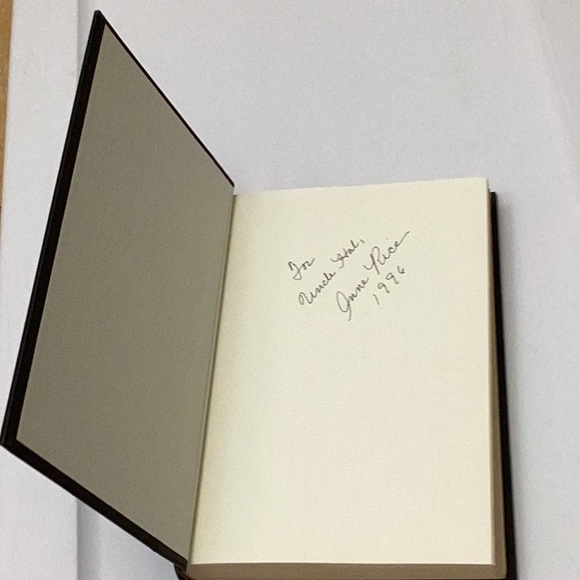 Autographed 1st Edition “Servant of the Bones,” by Anne Rice - Picture 5 of 8